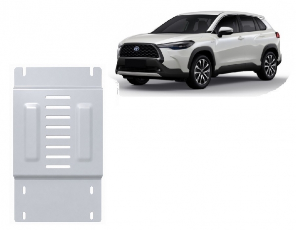 Scut antifurt din aluminiu pentru catalizator Toyota Corolla Cross 