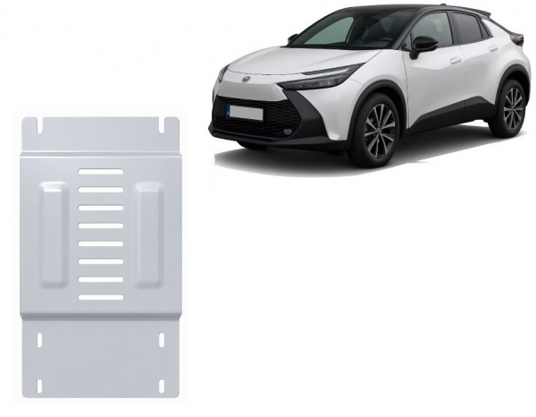 Scut antifurt din aluminiu pentru catalizator Toyota C-HR 