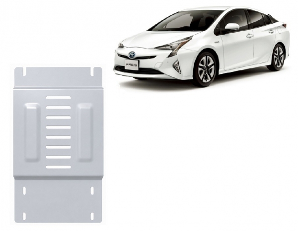 Scut antifurt din aluminiu pentru catalizator Toyota Prius 