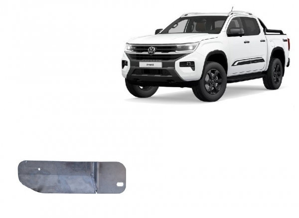 Scut filtru combustibil, conducte Volkswagen Amarok  - Aluminium 