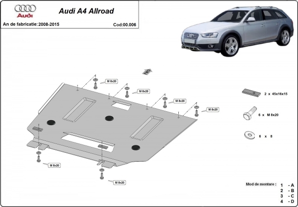 Scut cutie de viteză Audi A4 4 B8 All Road 