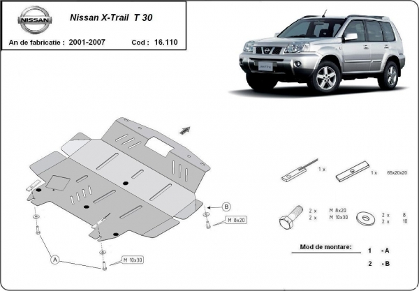 Scut motor Nissan X-Trail T30 