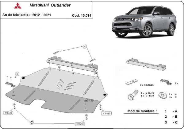 Scut motor Mitsubishi Outlander 