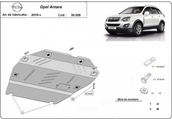 Scut motor Opel Antara 