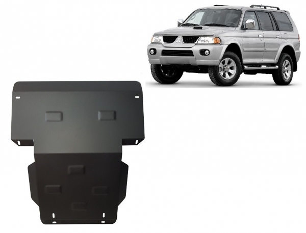 Scut motor și radiator Mitsubishi Pajero Sport 1 