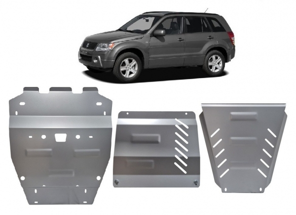 Set de scuturi din aluminiu  Suzuki Grand Vitara 