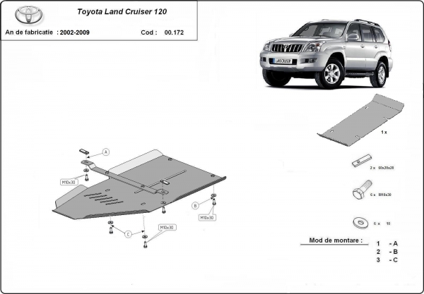 Scut cutie de viteză Toyota Land Cruiser  J120 