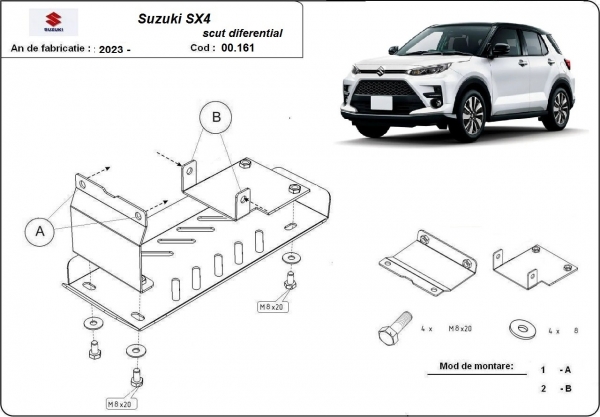 Set de scuturi Suzuki SX 4 