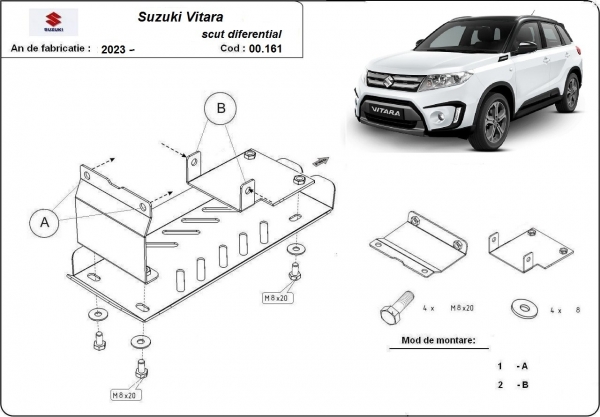 Set de scuturi Suzuki Vitara 