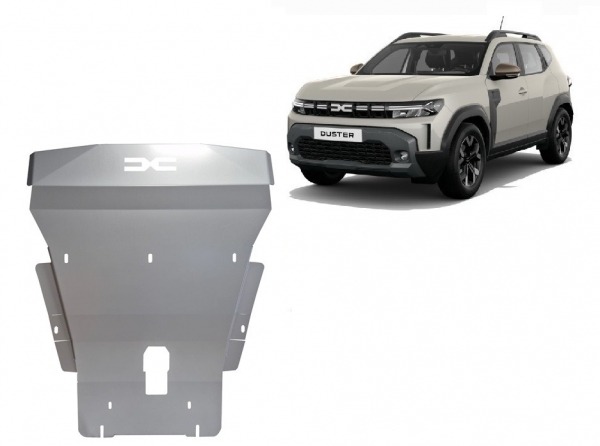 Scut motor din aluminiu Dacia Duster - 4x2 