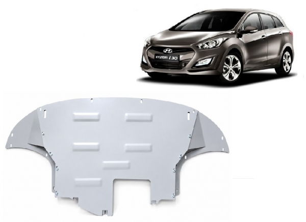 Scut motor din aluminiu Hyundai i30 