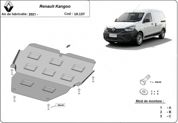 Scut motor Renault Kangoo 
