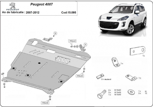 Scut motor Peugeot 4007 
