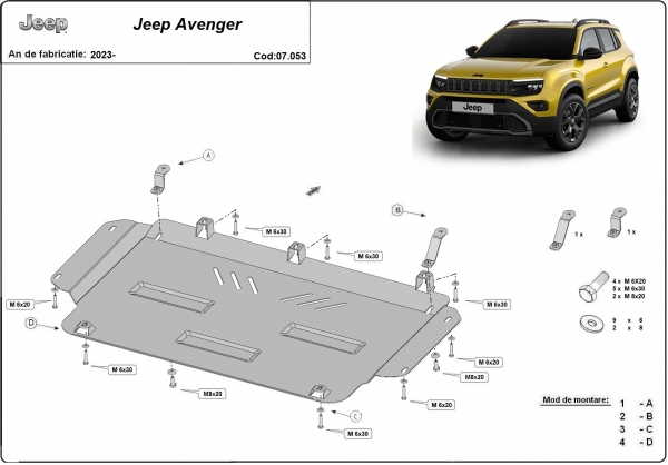 Scut Motor Jeep Avenger 