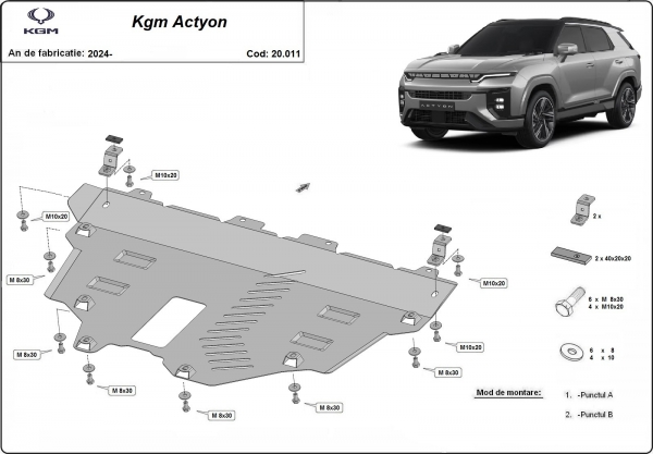 Scut motor KGM Actyon  