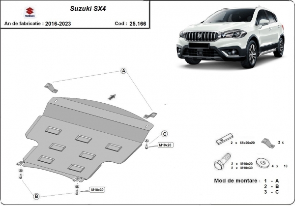 Scut motor Suzuki SX 4 