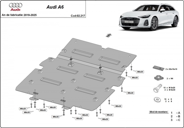 Scut motor Audi A6 