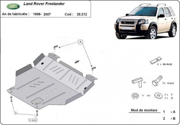 Scut motor Land Rover Freelander 
