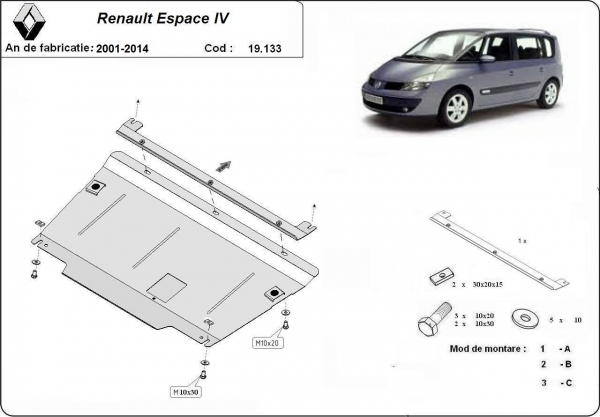 Scut motor Renault Espace 4 