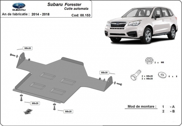 Scut cutie de viteză automată Subaru Forester 