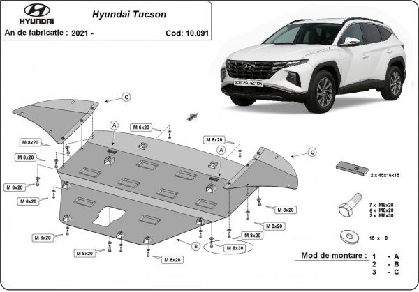 Scut motor Hyundai Tucson 