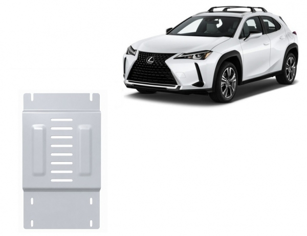 Scut antifurt din aluminiu pentru catalizator Lexus UX 