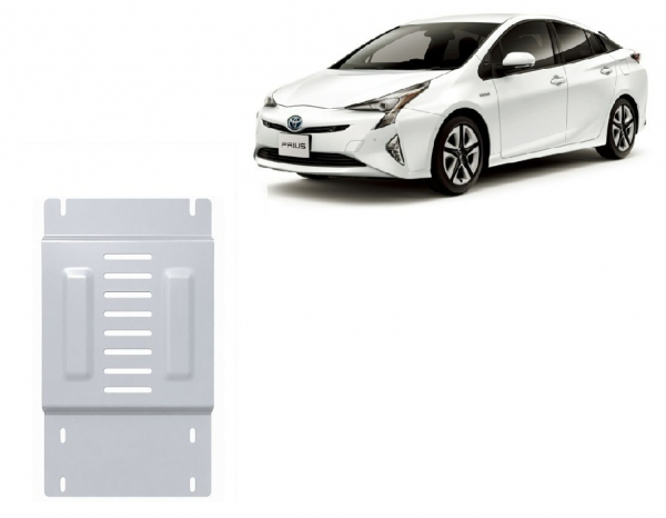 Scut antifurt din aluminiu pentru catalizator Toyota Prius 