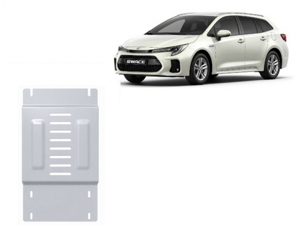 Scut antifurt din aluminiu pentru catalizator Suzuki Swace 1
