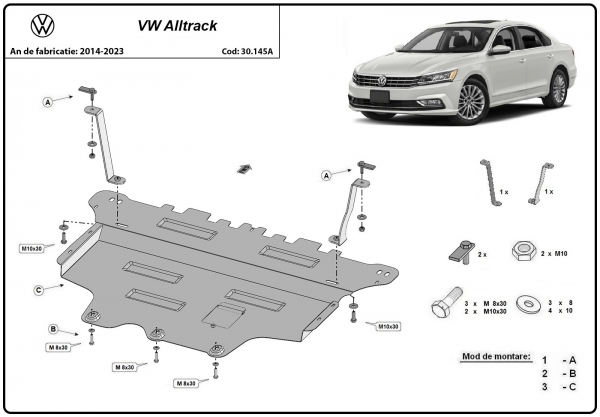 Scut motor Volkswagen Passat Alltrack  