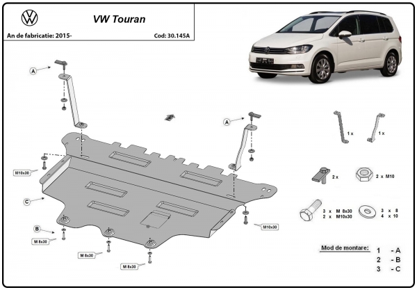 Scut motor Volkswagen Touran  