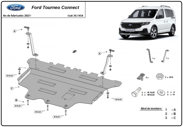 Scut motor Ford Tourneo Connect 