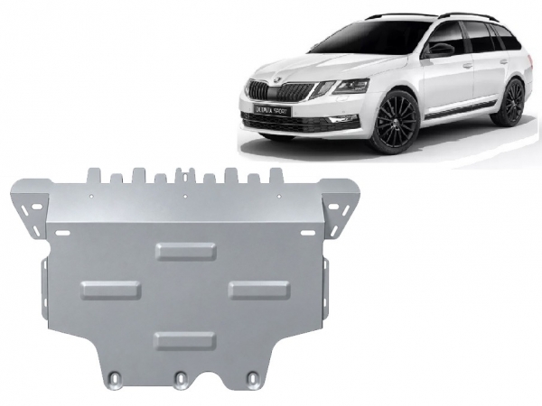 Scut motor din aluminiu Skoda Octavia 3 1