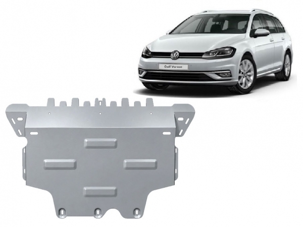 Scut motor din aluminiu VW Golf 7 1