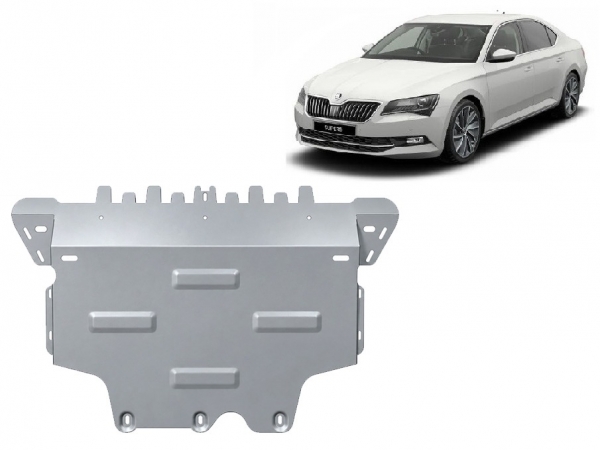 Scut motor din aluminiu Skoda Superb III 