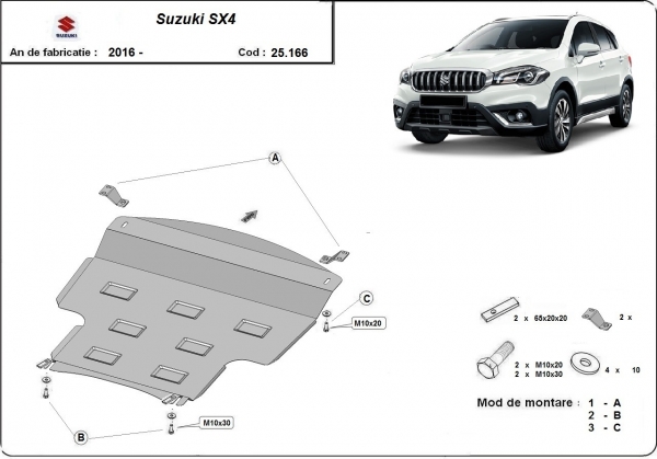 Scut motor Suzuki SX 4 3
