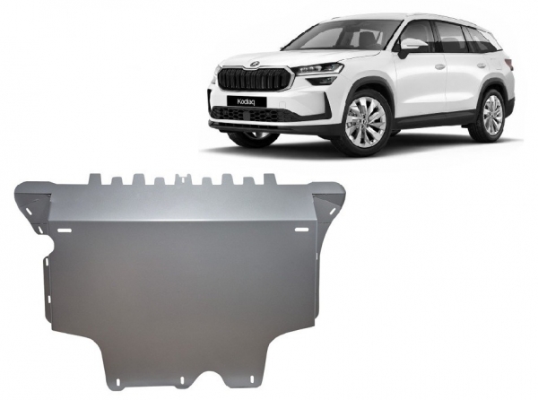 Scut motor din aluminiu Skoda Kodiaq Hybrid 