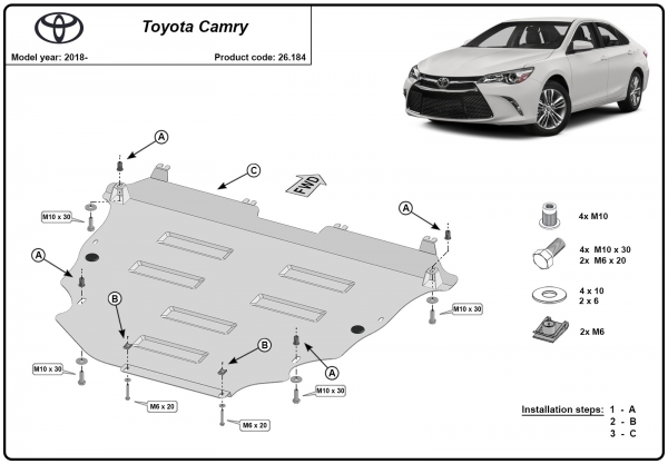 Scut motor Toyota Camry 3