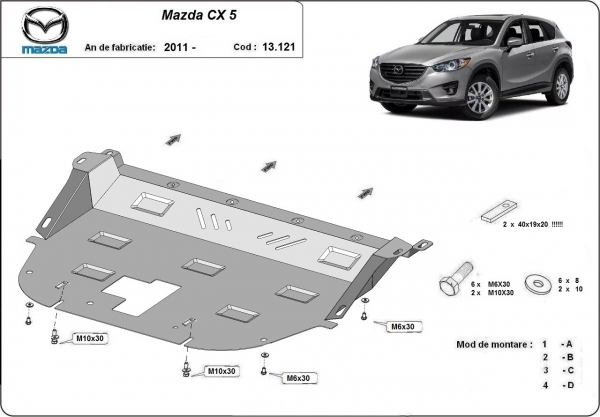 Scut motor Mazda CX5 3
