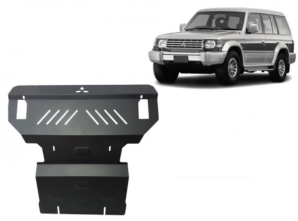 Scut motor și radiator Mitsubishi Pajero 2  1
