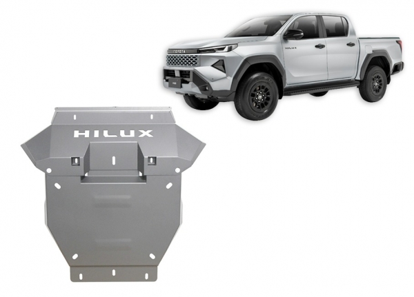 Scut motor din aluminiu  Toyota Hilux  1