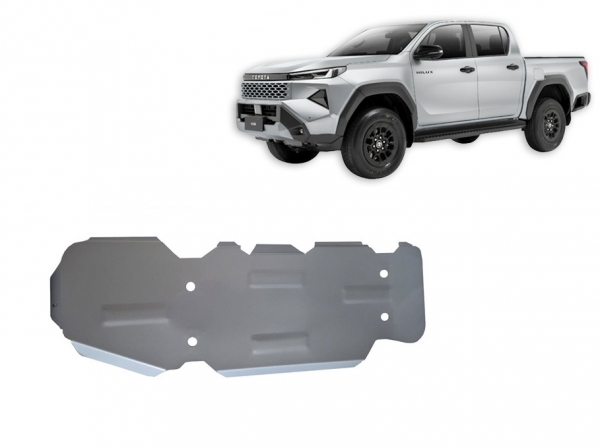 Scut rezervor din aluminiu Toyota Hilux 1