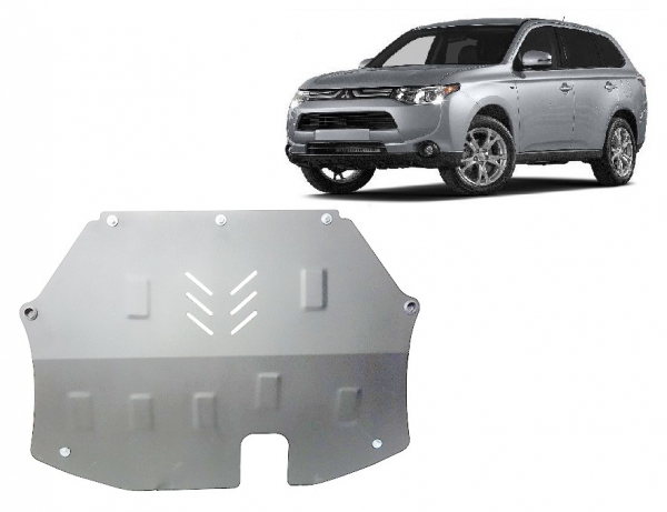 Scut motor din aluminiu Mitsubishi Outlander 1
