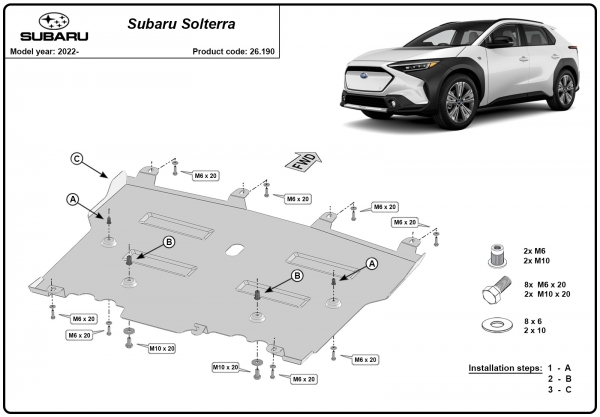 Scut motor Subaru Soltera 3