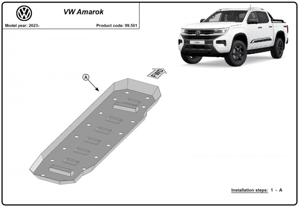 Scut rezervor Volkswagen Amarok 3