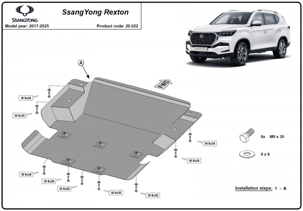 Scut motor SsangYong Rexton 3
