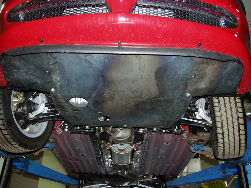 Ocelový kryt olejové vany pro ochranu motoru a převodovky pro Alfa Romeo 147 2000 - 2010, 1,6; 2,0; 3,2; 1,9JTD