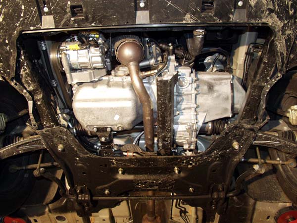 Ocelový kryt olejové vany pro Citroen C4 2004 - 2008, všechny motory