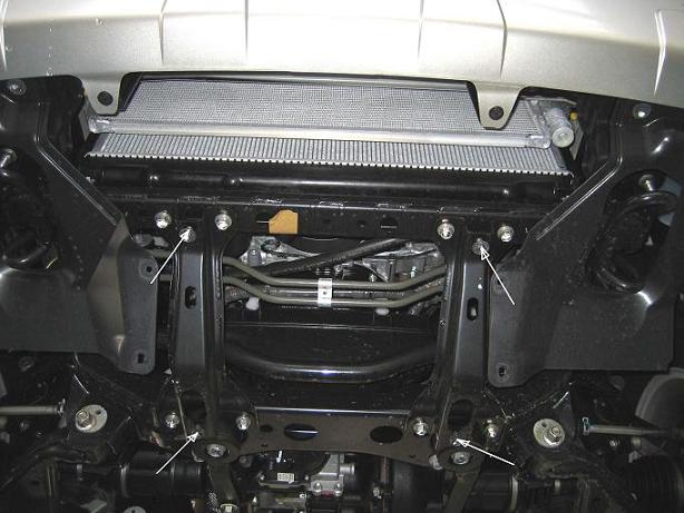 Ocelový kryt olejové vany pro Toyota Hilux 2004 - 2015, všechny motory