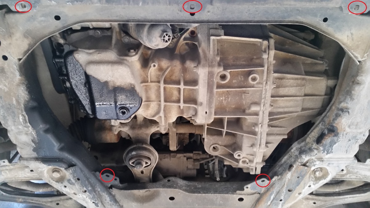 Ocelový kryt olejové vany pro Mercedes Viano W447, 4x2, 1.6 D 2014 - 2026, 4x2, 1.6 D