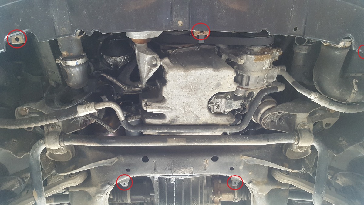 Ocelový kryt olejové vany pro Audi A4 B7 All Road 2005 - 2008, 1.6 , 1.8  ,  2.0  , 1.9 tdi ,  2.0 tdi , 3.0 tdi